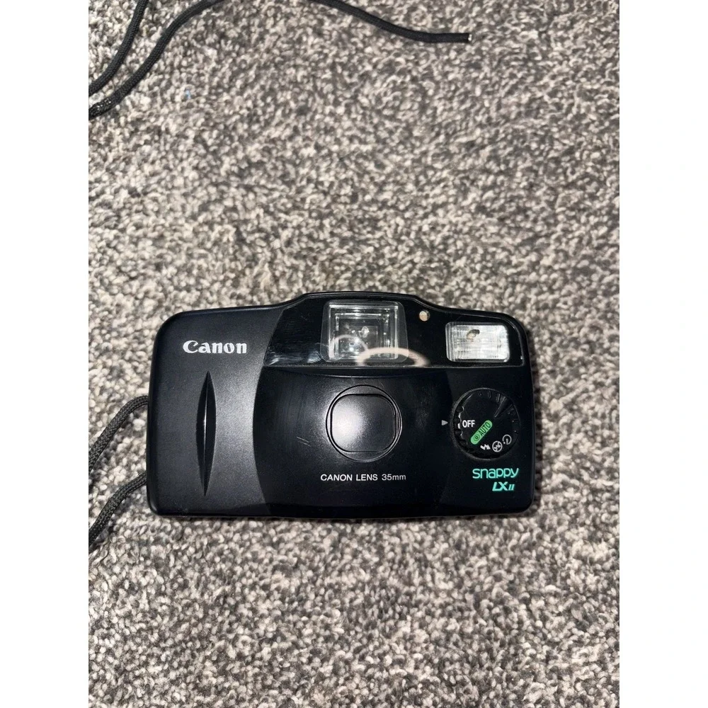 Canon Film Camera- Black. Untested